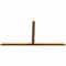 Ekena Millwork Portland Rough Sawn Timber Gable Bracket, Western Red Cedar, 96"W x 48"H x 2"D x 4"F, 12/12 Pitch GBW096X48X0204POR00RWR - alternate 2